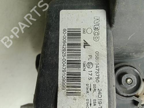 Left headlight IVECO DAILY VI Van 33S16, 35S16, 35C16, 38S16, 40C16, 42S16, 50C16 | BP36291776C28  - Image 5