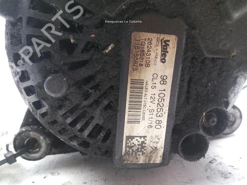 Alternator PEUGEOT 308 II (LB_, LP_, LW_, LH_, L3_) 1.6 HDi 100 | BP24046385M7