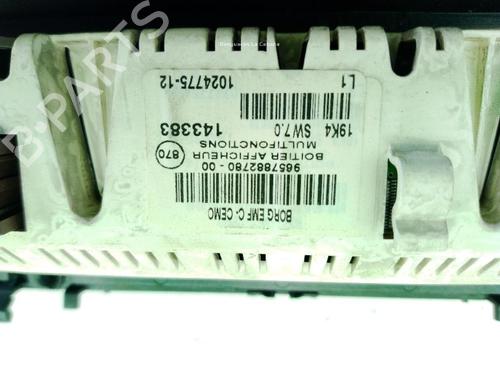 Multifunctionele display PEUGEOT 407 (6D_) 2.0 HDi 135 (6DRHRH, 6DRHRE, 6DRHRG, 6DRHRJ) | BP29875859C48