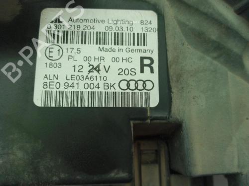 Højre forlygte AUDI A4 B7 (8EC) 2.0 TDI 16V | BP29554858C29 