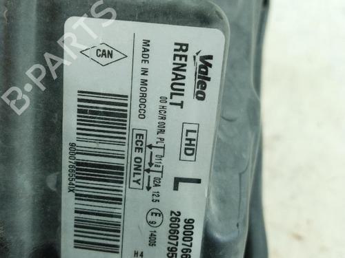 Left headlight DACIA DOKKER MPV (KE_) 1.5 dCi / Blue dCi 75 (KEAJ, KEAH, KEJW) | BP25597429C28 