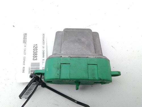 Used Heater resistor Heater resistor RENAULT ESPACE IV (JK0/1_) 2.2 dCi (JK0H) (150 hp) 18738929 18738929