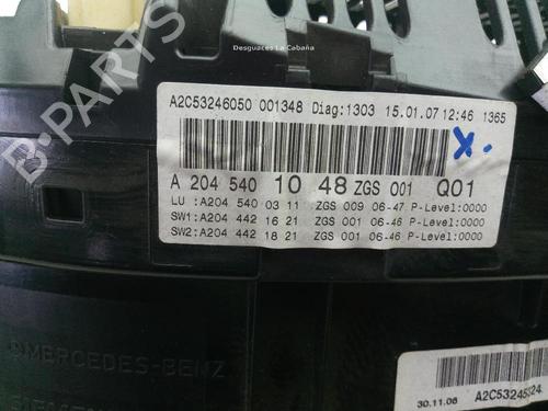 Instrument cluster MERCEDES-BENZ C-CLASS (W204) C 200 Kompressor (204.041) | BP18364578C47 