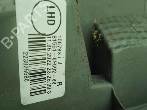 Right taillight TOYOTA VERSO (_R2_) 2.0 D-4D (AUR20_, AUR20R) | BP32259823C35 