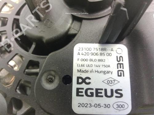 Generator RENAULT MEGANE IV Hatchback (B9A/M/N_) 1.3 TCe 140 (B9NB) | BP18369869M7 