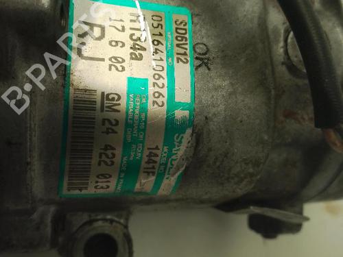 AC compressor OPEL ASTRA G Hatchback (T98) 1.7 DTI 16V (F08, F48) | BP25303196M34 