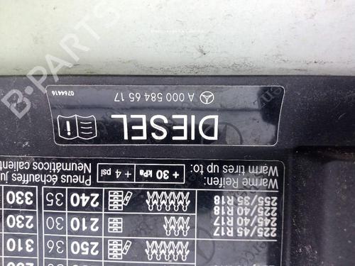 Fuel flap MERCEDES-BENZ C-CLASS T-Model (S204) C 220 CDI (204.202) | BP18374041C131 