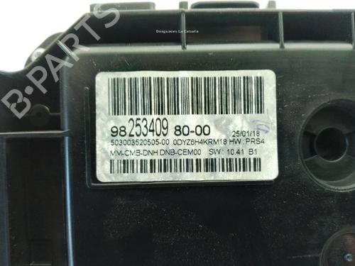 Instrument cluster PEUGEOT 3008 II SUV (MC_, MR_, MJ_, M4_) 1.2 THP/ PureTech 130 (MRHNSM, MRHNSU, MRHNSJ, MRHNYW,... | BP29554915C47