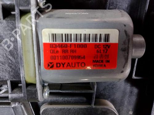 Rear right window mechanism KIA SPORTAGE IV (QL, QLE) 1.7 CRDi | BP19394886C25 