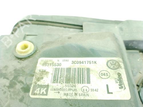 Left headlight VW PASSAT B6 (3C2) 2.0 TDI 16V | BP31081100C28
