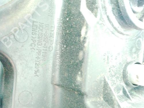 Right headlight CITROËN C2 (JM_) 1.4 HDi | BP25734448C29 