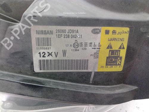 Left headlight NISSAN QASHQAI I (J10, NJ10) 2.0 All-wheel Drive | BP29605854C28 