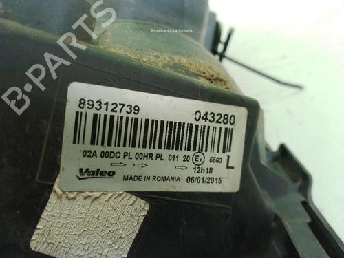 Left headlight RENAULT MEGANE II Saloon (LM0/1_) 1.9 dCi | BP32490625C28