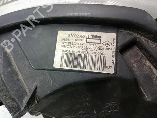 Højre forlygte RENAULT KANGOO Express (FC0/1_) 1.5 dCi | BP30959884C29