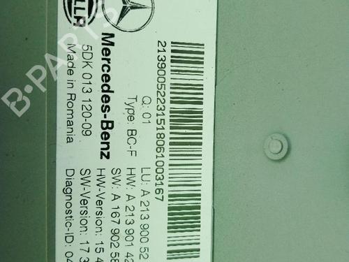 Control unit MERCEDES-BENZ E-CLASS Coupe (C238) E 300 (238.348) | BP39579617M11 - Image 3