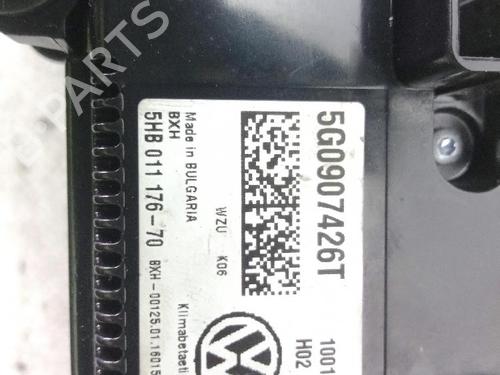 Climate control VW GOLF VII (5G1, BQ1, BE1, BE2) 1.6 TDI | BP19527289I5 