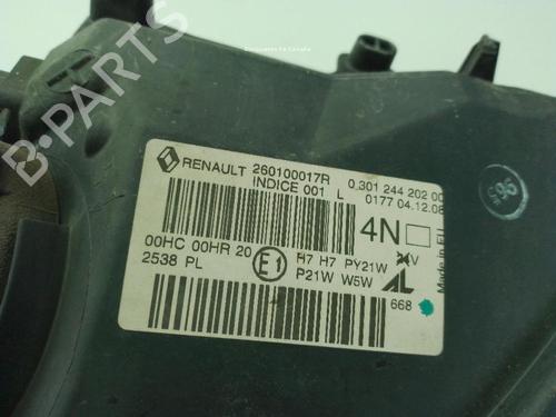 Right headlight RENAULT MEGANE III Coupe (DZ0/1_) 1.5 dCi (DZ0B) | BP32182705C29 