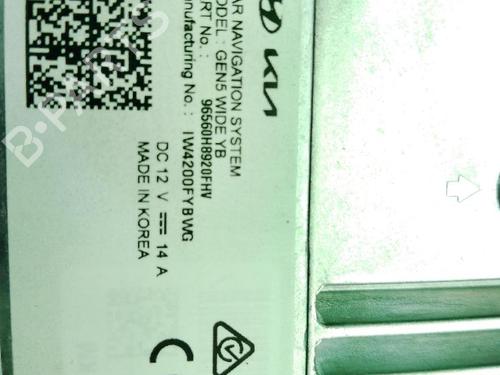 Display KIA STONIC (YB) 1.0 T-GDi Eco-Dynamics+ | BP30959953C48