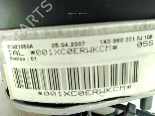 Passenger airbag VW GOLF V (1K1)  | BP23999734C10 