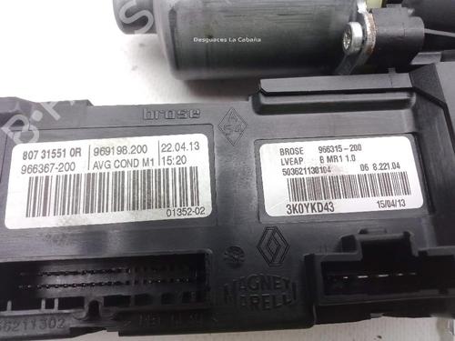 Left front window motor RENAULT MEGANE III Hatchback (BZ0/1_, B3_) 1.2 TCe (BZ2B, BZ11) | BP20642843E21 
