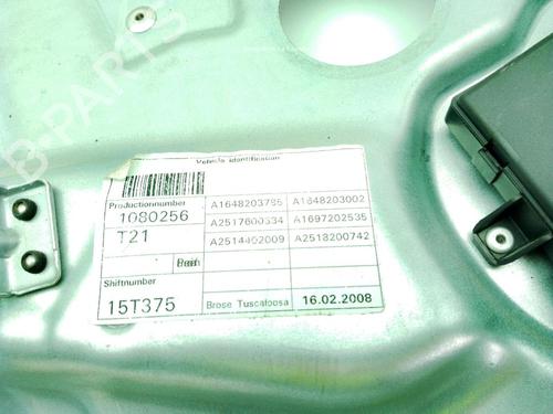Front left window mechanism MERCEDES-BENZ R-CLASS (W251, V251) R 320 CDI 4-matic (251.022, 251.122) | BP24545045C22 