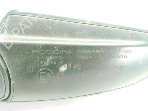 Right mirror PEUGEOT 307 SW (3H) 2.0 HDI 110 | BP28009254C27 