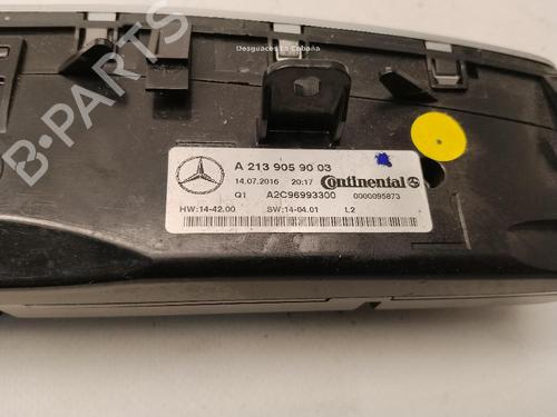 Climate control MERCEDES-BENZ E-CLASS (W213) E 220 d (213.004) | BP40062020I5 - Image 3