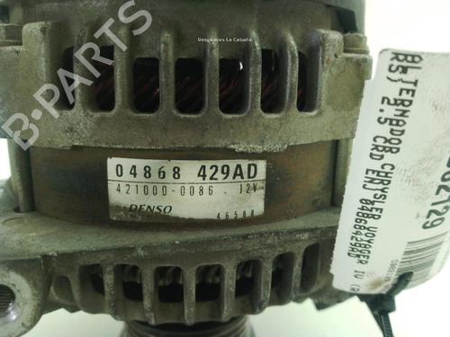 Generator CHRYSLER VOYAGER IV (RG, RS) 2.5 CRD | BP30477051M7