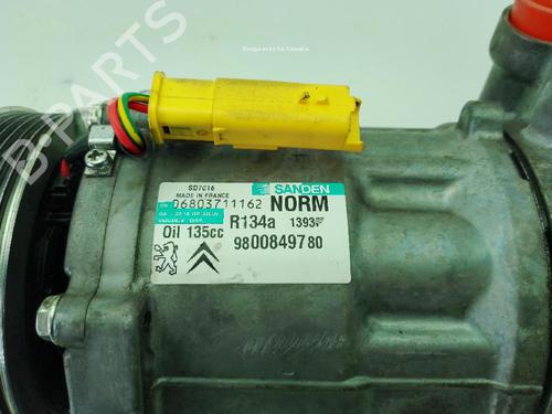 AC compressor CITROËN C5 III (RD_) 3.0 HDi 240 (RDX8CA) | BP33571106M34 - Image 2