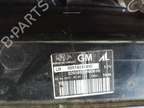 Left taillight OPEL COMBO Box Body/MPV (X12) 1.3 CDTI (B05) | BP32515894C34 