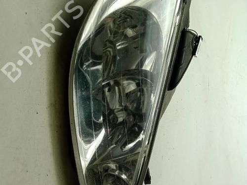 Used Right headlight Right headlight PEUGEOT 206 Hatchback (2A/C) 1.4 HDi eco 70 (68 hp) 36405061 36405061