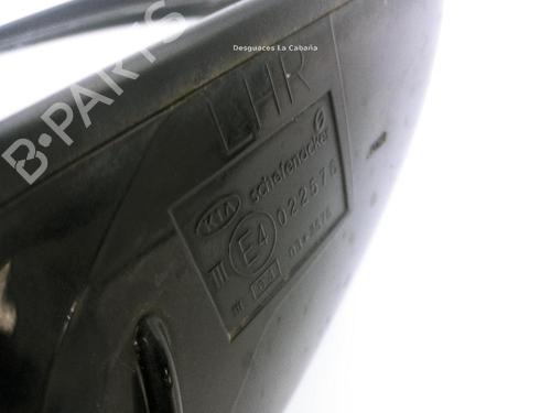 Right mirror KIA CARENS III MPV (UN) 2.0 CRDi 115 | BP31989443C27 