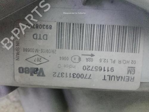 Left headlight RENAULT TRAFIC II Van (FL) 1.9 dCi 100 (FL0C, FL0K, FL0B) | BP24001405C28 