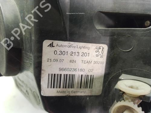 Left headlight PEUGEOT 407 (6D_) 2.0 HDi 135 (6DRHRH, 6DRHRE, 6DRHRG, 6DRHRJ) | BP29861022C28