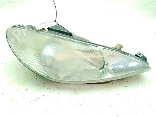Used Right headlight PEUGEOT 206 SW (2E/K) 2.0 HDi (90 hp) 26195178