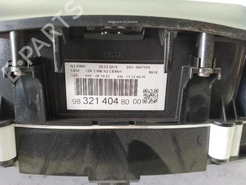 Instrument cluster CITROËN C3 III (SX) 1.2 PureTech 82 | BP29329104C47 