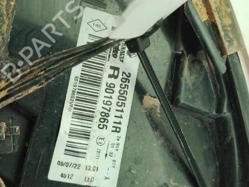 Right taillight RENAULT MEGANE IV Hatchback (B9A/M/N_) 1.5 Blue dCi 115 (B9A6) | BP31752420C35 