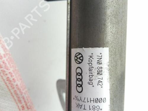 Right curtain airbag VW SHARAN (7N1, 7N2) 2.0 TDI | BP18374577C12 