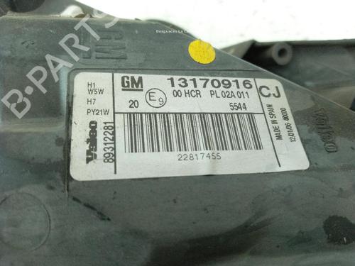 Højre forlygte OPEL VECTRA C GTS (Z02) 1.9 CDTI (F68) | BP25349250C29 