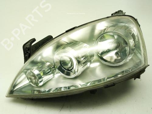 Used Left headlight Left headlight OPEL CORSA C (X01) 1.2 Twinport (F08, F68) (80 hp) 40258015 40258015