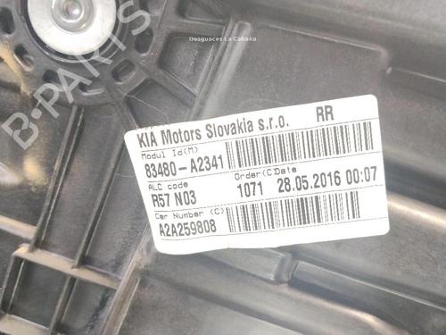 Rear right window mechanism KIA CEE'D (JD) 1.4 CRDi 90 | BP35750151C25 - Image 4