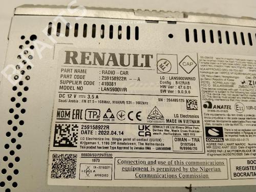 Display monitor DACIA DUSTER (HM_) 1.5 dCi 115 4x4 (HMAD) | BP37415034C48 - Image 3