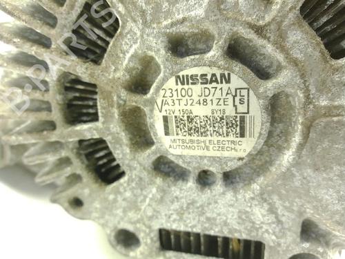 Alternator NISSAN QASHQAI / QASHQAI +2 I (J10, NJ10, JJ10E) 2.0 dCi | BP18360601M7 
