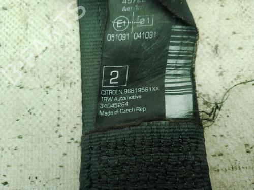 Rear right seatbelt CITROËN C3 II (SC_) 1.4 HDi 70 (SC8HZC, SC8HR0, SC8HP4) | BP27605086I28 - Image 2