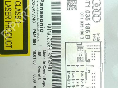 Radio AUDI A4 B8 (8K2) 2.0 TDI | BP24044965E6 