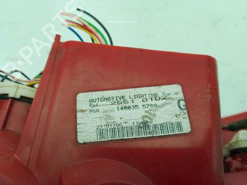 Left taillight PEUGEOT 807 (EB_) 2.2 HDi | BP33454714C34 - Image 5