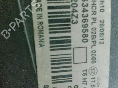 Left headlight PEUGEOT 307 SW (3H) 2.0 HDI 110 | BP32227293C28 