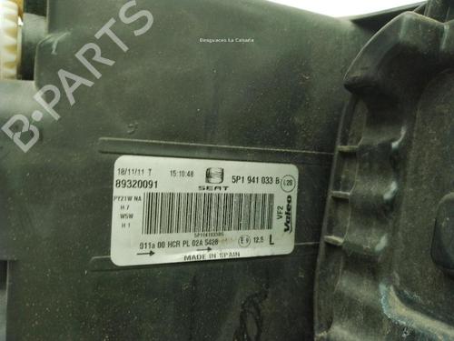 Left headlight SEAT ALTEA XL (5P5, 5P8) 1.6 TDI | BP31145156C28 