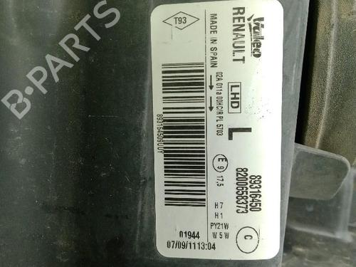 Left headlight RENAULT MODUS / GRAND MODUS (F/JP0_) 1.2 (JP0C, JP0K, FP0C, FP0K, FP0P, JP0P, JP0T) | BP34237964C28  - Image 5