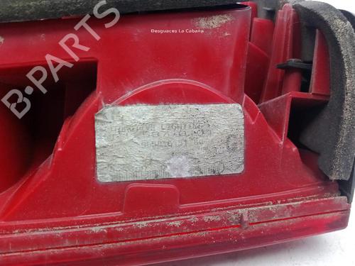 Left tailgate light PEUGEOT 607 (9D, 9U) 2.7 HDi 24V | BP18357416C79 